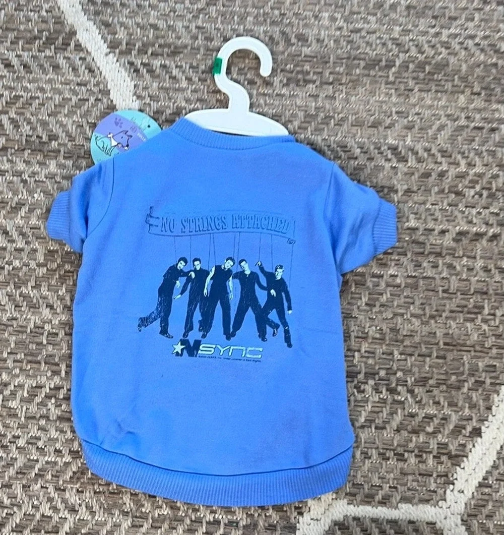 NSYNC Dog Shirt Sz Small